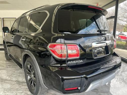 Black 2017 Nissan Armada Platinum