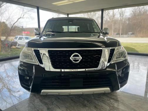 Black 2017 Nissan Armada Platinum