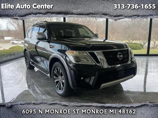 Black 2017 Nissan Armada Platinum