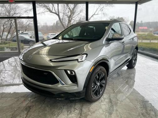 Silver 2025 Buick Encore GX Sport Touring