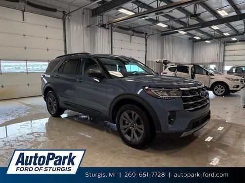 Blue 2026 Ford Explorer SUV