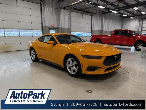 Orange Fury 2026 Ford Mustang EcoBoost