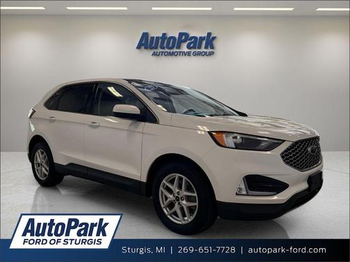 Star White 2023 Ford Edge SEL