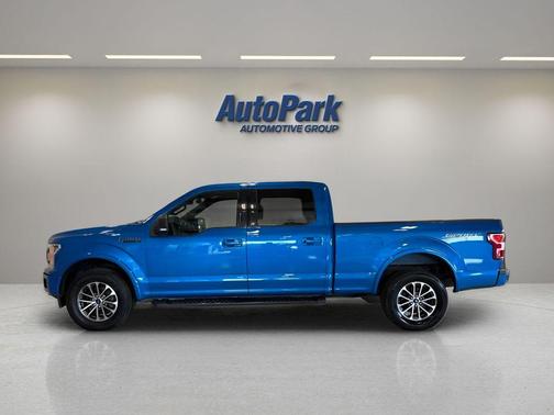 Blue 2019 Ford F-150 XLT
