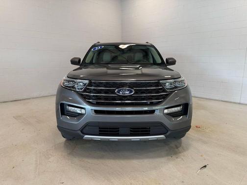 Gray Metallic 2023 Ford Explorer XLT