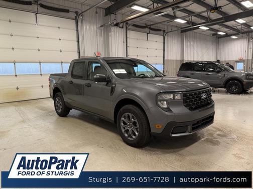 Gray 2025 Ford Maverick XLT