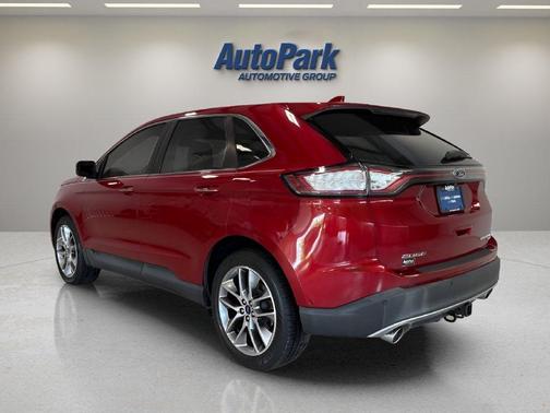 Ruby Red Metallic Tinted Clearcoat 2017 Ford Edge Titanium