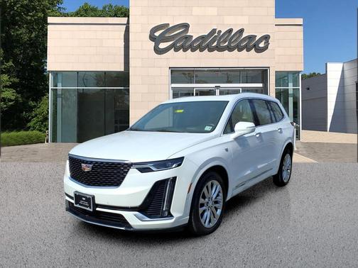 Crystal White Tricoat 2023 Cadillac XT6 Premium Luxury AWD