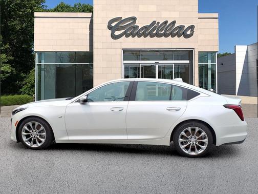Crystal White Tricoat 2020 Cadillac CT5 Premium Luxury RWD
