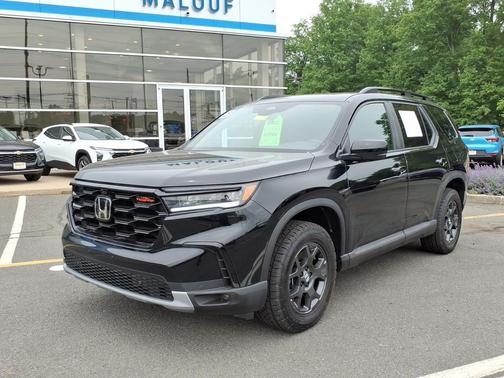 Black 2025 Honda Pilot TrailSport