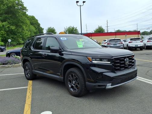 Black 2025 Honda Pilot TrailSport