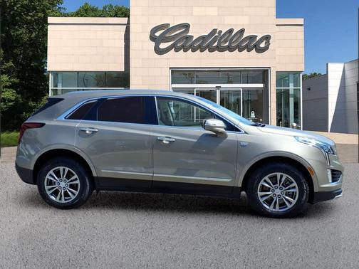 Latte Metallic 2023 Cadillac XT5 Premium Luxury