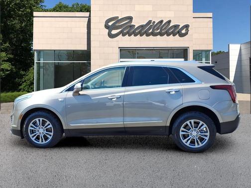 Latte Metallic 2023 Cadillac XT5 Premium Luxury