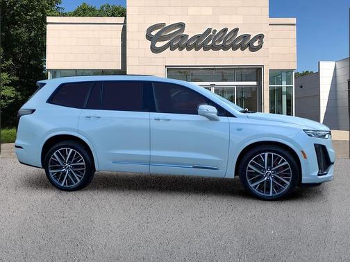 Crystal White Tricoat 2023 Cadillac XT6 Sport AWD