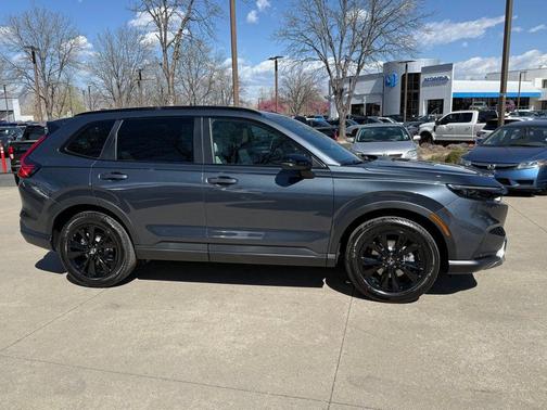 Meteorite Gray Metallic 2026 Honda CR-V Hybrid Sport Touring
