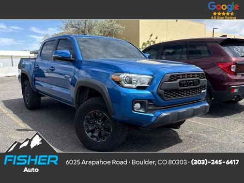 Blazing Blue 2017 Toyota Tacoma TRD Off Road