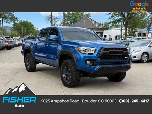 Blazing Blue 2017 Toyota Tacoma TRD Off Road