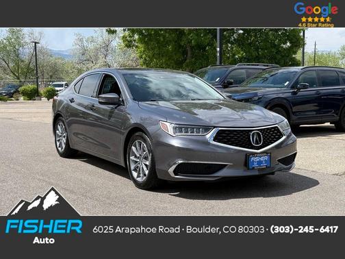 Gray 2018 Acura TLX Technology