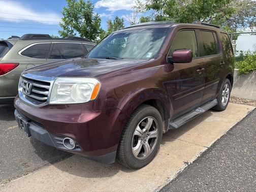 Maroon 2012 Honda Pilot EX-L