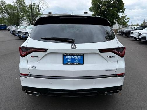 Platinum White Pearl 2026 Acura MDX A-Spec Advance Package