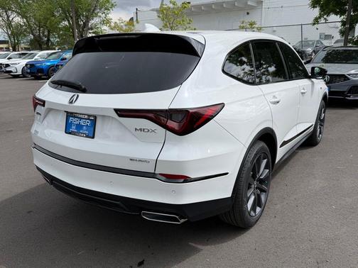 Platinum White Pearl 2026 Acura MDX A-Spec
