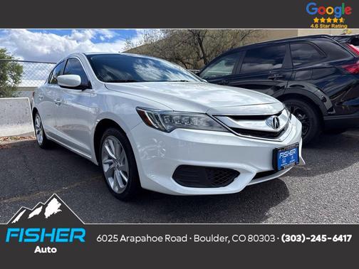 White 2017 Acura ILX Premium Package