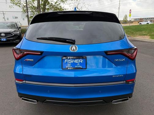Blue 2026 Acura MDX A-Spec