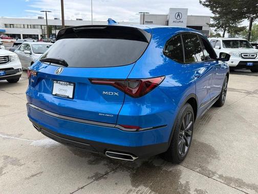Blue 2026 Acura MDX A-Spec