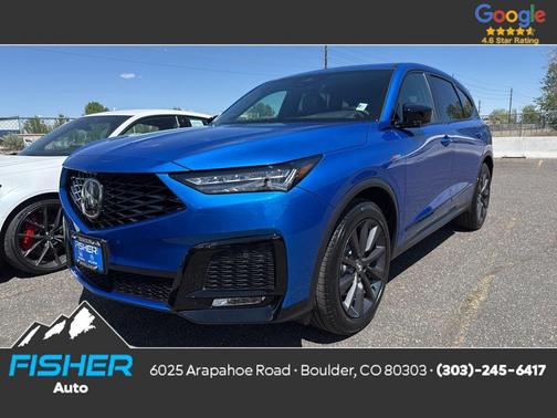 Blue 2026 Acura MDX A-Spec