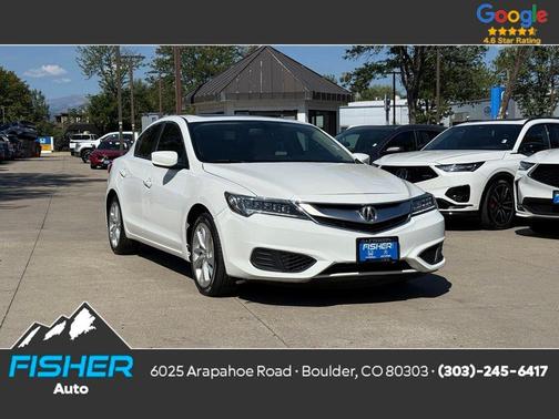 White 2017 Acura ILX Premium Package