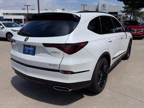 Platinum White 2026 Acura MDX A-Spec Advance Package