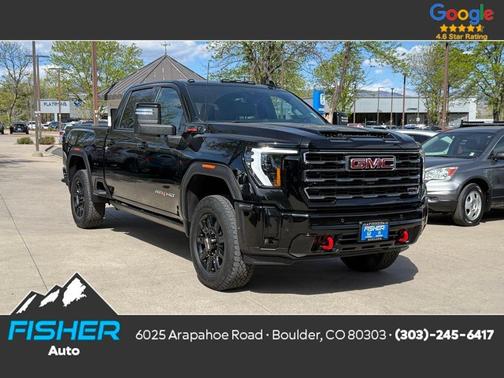 Onyx Black 2025 GMC Sierra 2500 AT4