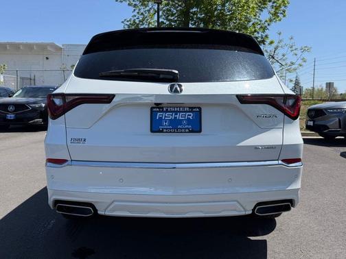Platinum White Pearl 2026 Acura MDX Advance Package