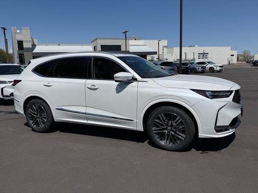 Platinum White Pearl 2026 Acura MDX Advance Package