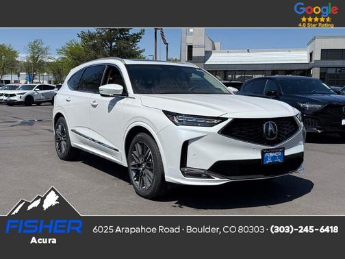 Platinum White Pearl 2026 Acura MDX Advance Package