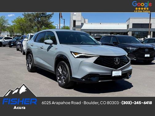 Gray 2025 Acura ADX A-Spec
