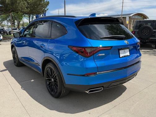 Blue 2026 Acura MDX A-Spec Advance Package