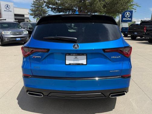 Blue 2026 Acura MDX A-Spec Advance Package