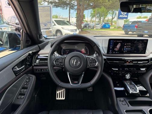 Blue 2026 Acura MDX A-Spec Advance Package