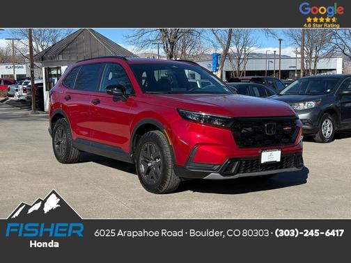 Radiant Red Metallic 2026 Honda CR-V Hybrid TrailSport