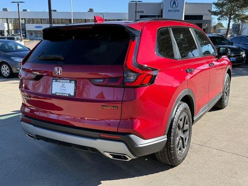 Radiant Red Metallic 2026 Honda CR-V Hybrid TrailSport