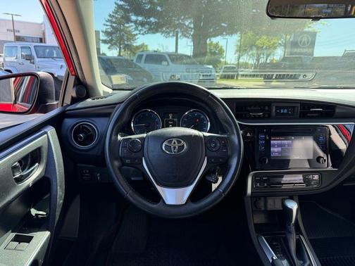 Barcelona Red Metallic 2019 Toyota Corolla SE