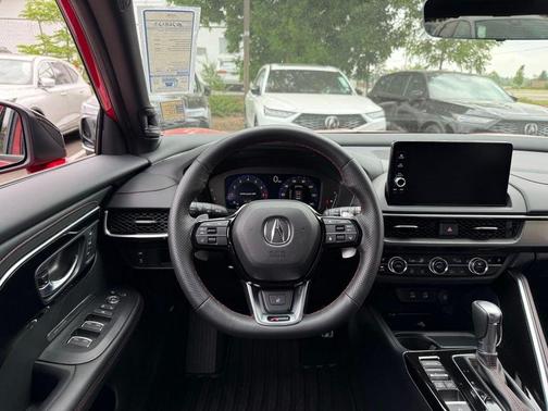 Milano Red 2026 Acura ADX A-Spec Advance