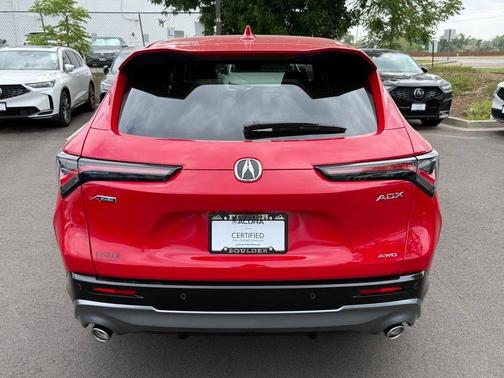 Milano Red 2026 Acura ADX A-Spec Advance