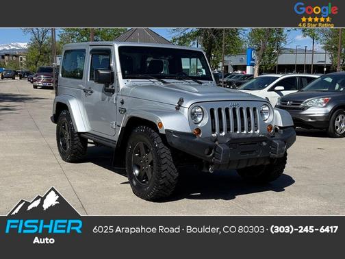 Bright Silver Clearcoat Metallic 2012 Jeep Wrangler Rubicon