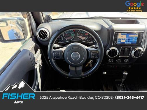 Bright Silver Clearcoat Metallic 2012 Jeep Wrangler Rubicon