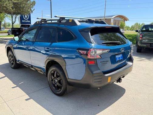 Blue 2025 Subaru Outback Wilderness