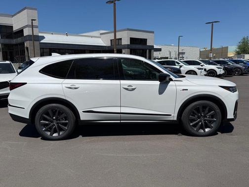 Platinum White Pearl 2026 Acura MDX A-Spec
