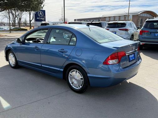 Blue 2010 Honda Civic Hybrid