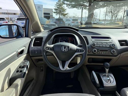 Blue 2010 Honda Civic Hybrid